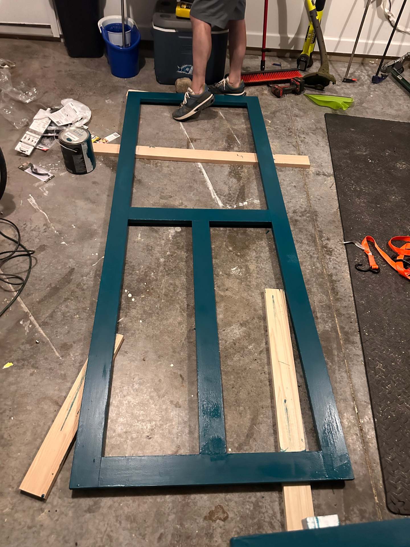 Finished and painted